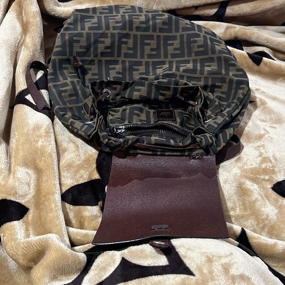 Fendi backpack authentic with light scratches and it’s a. Mall backpack - Picture 3 of 7